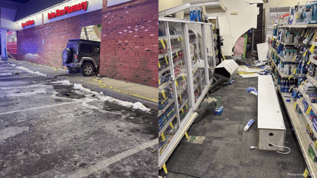 CVS store crash